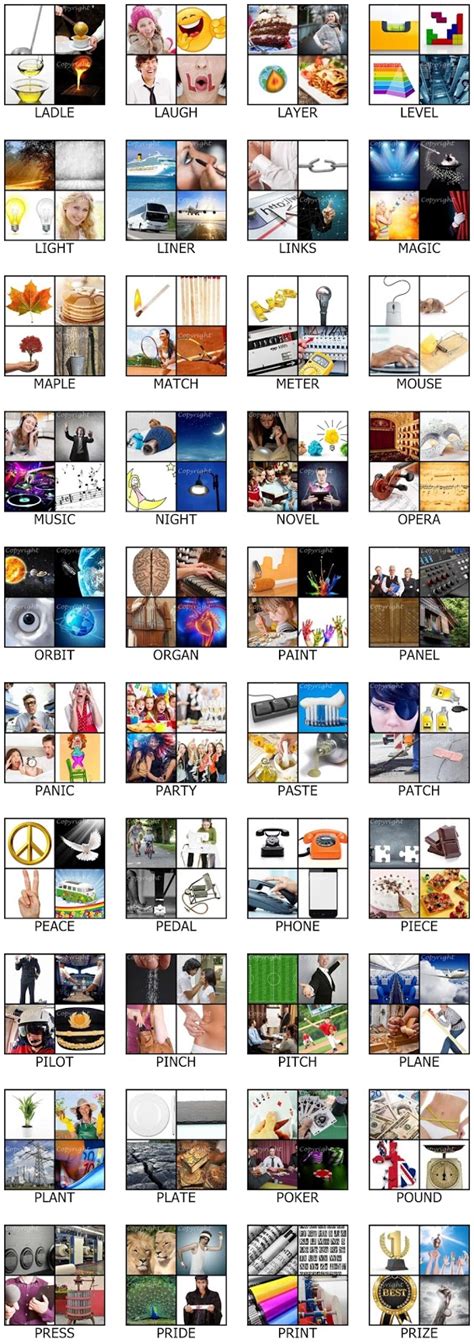 4 Pics 1 Word 5 Letters Answers!! (^.